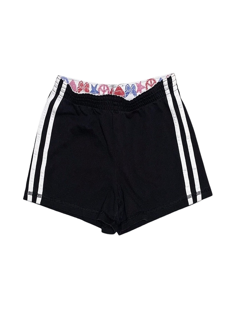 FADED GLORY Girl's Black And White Shorts Size Medium 7-8